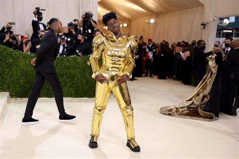 lil nas x gold armor.